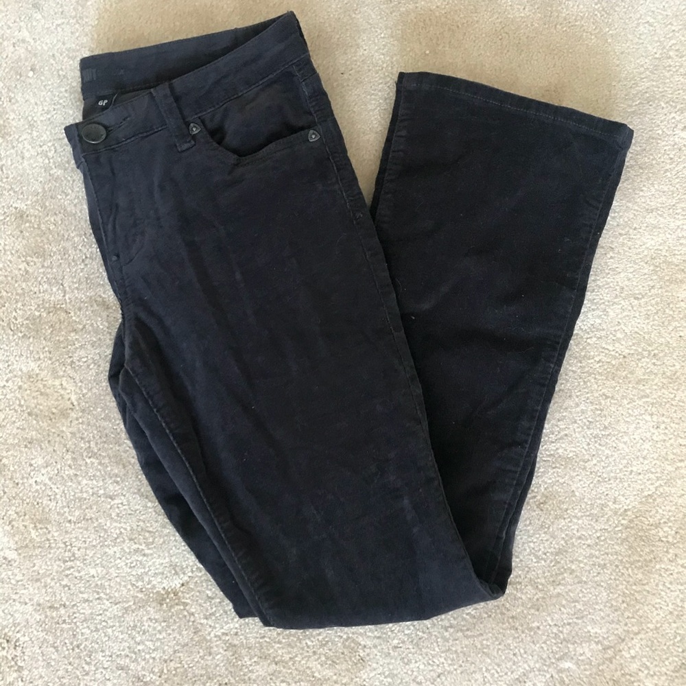 Black Suede Jeans